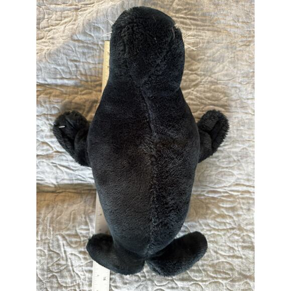 Vintage 1987 Squeezums Seymour Black Seal 16” Plush! RARE Fundamental - Picture 2 of 7